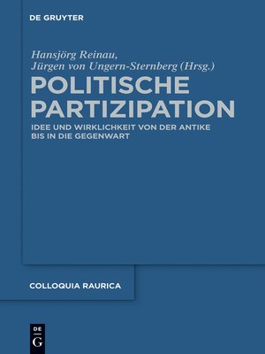 cover image of Politische Partizipation